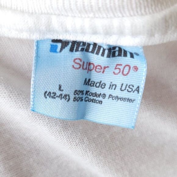 Super Bowl XXII T Shirt Vintage 80s 1988 Denver Broncos Made In USA Mens Size M - Picture 5 of 6